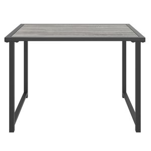 Mesa de Jardín Compacta Modular de Acero con Recubrimiento en Polvo Color Antracita, Mesas para Exteriores - Product Image 3