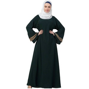 Nouvelle Arrivée Abaya pour Femmes, Jubba Omani, Abaya Marocaine Respirante, Robe Droite à Paillettes Imprimées, Abayas avec Logo Personnalisé - Product Image 1