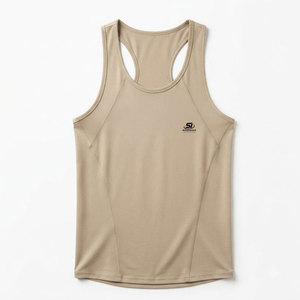 Último Diseño, Material Transpirable, Camiseta sin Mangas para Hombre, Color Único, Precio Más Bajo, Camiseta sin Mangas para Hombre en Venta - Product Image 1