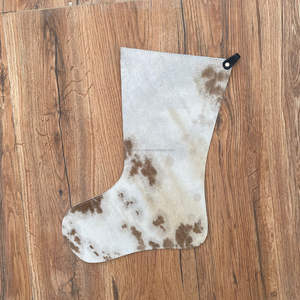 ถุงน่องยาว16 "สำหรับวันหยุดเทศกาลคริสต์มาสทำมือถุงน่องลายดอกไม้หนังวัวสไตล์ตะวันตก - Product Image 3