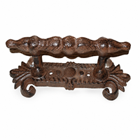 Poignée de porte décorative en fonte pour portes coulissantes, armoire, placard |   Quincaillerie de mobilier robuste et ornée pour la décoration intérieure de villas