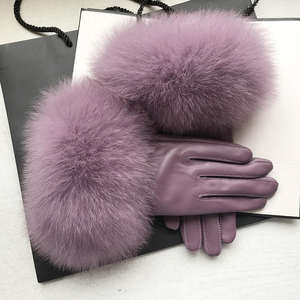 Gants en cuir tendance pour l'hiver, design personnalisé professionnel, gants en cuir pour hommes - Product Image 1