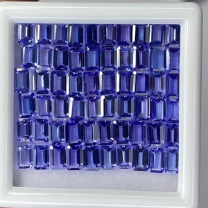 Tanzanita Natural de 3x5mm, Corte Esmeralda, Azul Violeta, Facetada, Piedra Suelta para Joyería, Hasnain Gems5 - Product Image 5