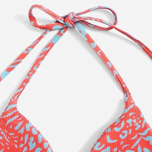 Ensemble de bikini pour femmes, maillot de bain deux pièces, vêtements de plage d'été, logo personnalisé, fabricant OEM - Product Image 6