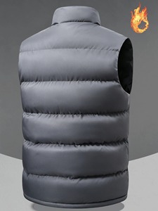Oem Winter Trend Waterproof Wholesale Winter Clothes Jacket Cheap <b>Waistcoats</b> Men Safety <b>Long</b> Puffer Vest - Product Image 1