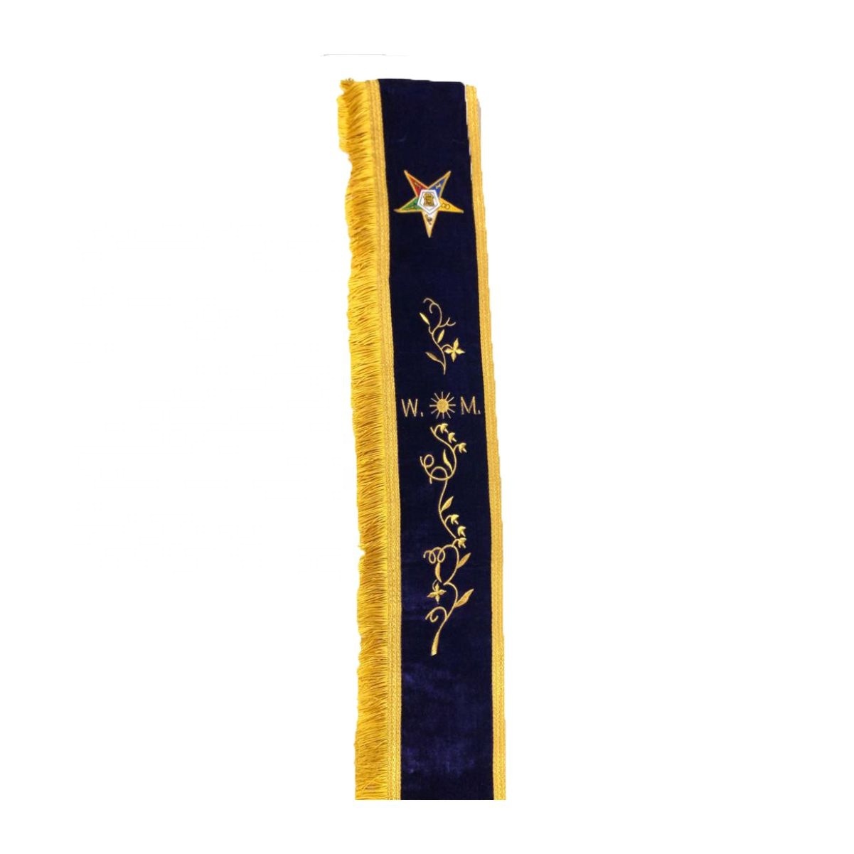 Custom Style OES Embroidered Sashes | Order of the Eastern Star Sashes