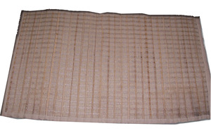 Handwoven brown Patterned Table Mat Eco Friendly Cotton Jute Blend Durable Dining <b>Placemat</b> for Home Kitchen Use - Product Image 4