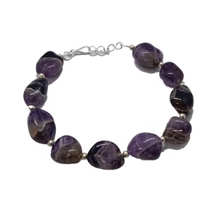 High Quality Reiki Healing Quartz Gemstone Tumbled <b>Adjustment</b> <b>Bracelet</b> Romantic Fashion Charm Jewelry Unisex Energy Meditation - Product Image 1