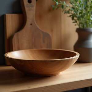 Bol en bois naturel pour la maison et la restauration, fabriqué à partir de coquille de noix de coco naturelle, écologique, bol de qualité supérieure, fabriqué en Inde - Product Image 5