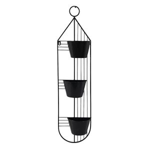 Elegante Soporte Colgante para Macetas de Hierro, Diseñado para Interiores Modernos, Garantiza una Colocación Estable y una Exhibición Botánica con Estilo - Product Image 1