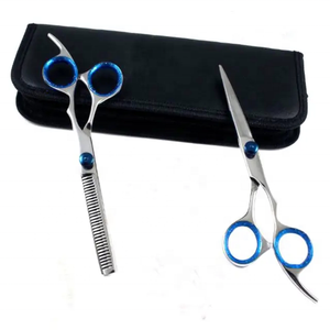 Ciseaux de toilettage professionnels avec embouts ronds de sécurité Ciseaux de toilettage pour animaux de compagnie en acier inoxydable à usage intensif Vente en gros - Product Image 1