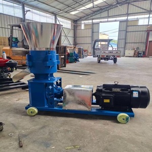 Máquina para Hacer Pellets de Biomasa de Madera con Control PLC, 20KW, Diámetro de Pellet de 6-12mm, 100-3000kg/h, 220V-10KV, Alimento para Animales - Product Image 1