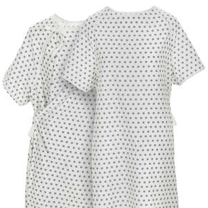 Batas de Hospital para Hombre y Mujer, Ropa de Paciente de Algodón de Manga Corta, Uniformes para Pacientes Hospitalizados, Ropa de Dormir, Uniformes de Enfermera de Manga Larga - Product Image 4