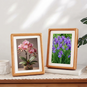 Rehman Craft Wholesale Solid Wood Eco-Friendly Handmade Modern Photo <b>Frame</b> Natural Beech Rounded Edge Tabletop Wall White Mat - Product Image 6