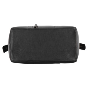 Bolso de Mano de Cuero Genuino con Acabado Metálico Personalizado, Bolso Negro de Cuero, Marca Privada OEM, Venta al Por Mayor, Estilo de Lujo - Product Image 4