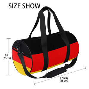 Sac de sport unisexe, nouveau design, en polyester, sac de voyage, logo personnalisé, style tendance pour femmes et hommes, imperméable et isolé - Product Image 4