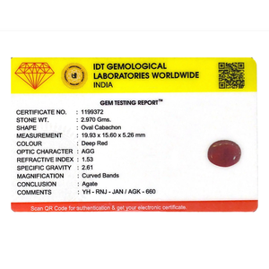 Handcrafted 14.85 Ct Oval Cut Yemeni Aqeeq Loose Gemstone for Fine Jewelry - Product Image 4