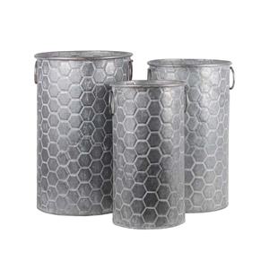 Maceta de METAL para decoración de jardín, maceta de hierro para flores y plantas - Product Image 1