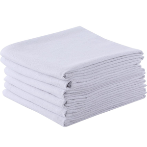 Factory Wholesale Nordic Simple Style Striped Woven Yarn-Dyed Pure Cotton Square <b>Kitchen</b> <b>Towel</b> & Napkin for Household Use - Product Image 5