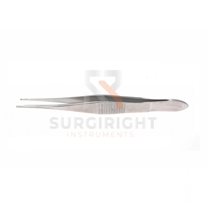 Pinces de fixation Speedway 1x2 dents, précision, acier inoxydable, instrument ophtalmique pour chirurgie oculaire, corne, rétine, Blush Surgical CE - Product Image 1