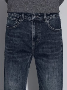 Jean ample vintage à jambes larges pour homme |   Jean baggy en coton respirant et léger |   Jeans tendance rétro style skater - Product Image 4