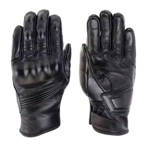 High Quality Leather Racing Motorcycle <b>Gloves</b> Motorbike Riding Protection Sports Cycling <b>Touch</b> Screen Hook Loop Waterproof - Product Image 5