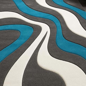 Abstract Luxury Hand Tufted Area Rug Designer Rug Wool Rug Cozy Rug Modern Luxury Home Rug for Living Room Bed Room Home Decor - Product Image 5