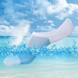 Breathable Thin No Show Sports <b>Socks</b> Low Cut Quick Dry Non Slip Athletic for <b>Running</b> Golf Basketball - Product Image 3