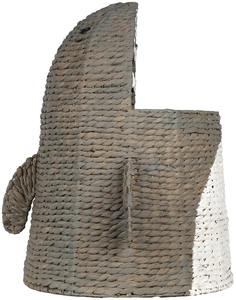 Panier de rangement en jacinthe d'eau, panier de rangement artisanal en forme de requin, vente en gros, écologique, fabriqué au Vietnam - Product Image 5