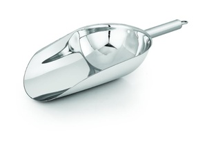 Fourchette de service de luxe en acier inoxydable écologique, polie à la main, plaquée argent avec manche pour usage en cuisine - Product Image 3