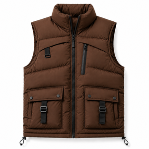 <b>Men's</b> Lightweight Insulated Vest Padded Puffer Quilted Sleeveless <b>Jacket</b> for Hiking Camping Outdoor - Product Image 3