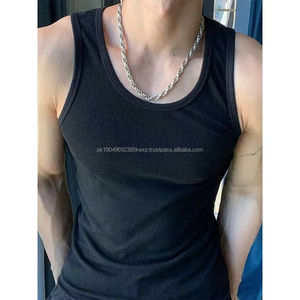 Fitness Clothing Gym Wear Hot Sale Tank <b>Top</b> for Men Sleeveless Bodybuilding <b>Vest</b> Workout Athletic Muscle Stringer Quick Dry - Product Image 6