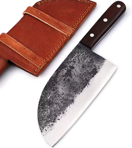 Cuchillo de Carnicero LEGACY BLADES de Acero al Carbono de Lujo, Mango Ergonómico de Madera, Cuchillo de Cocina Profesional, Venta al Por Mayor - Product Image 1