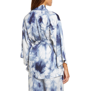 Bata de satén larga para mujer 2026 con cinturón elegante, vestido de noche, ropa de dormir de moda para ocasiones de spa de verano - Product Image 5