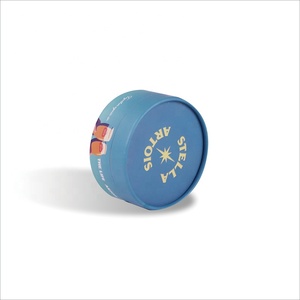 High-end custom Blue cylinder for premium presentation - Product Image 1