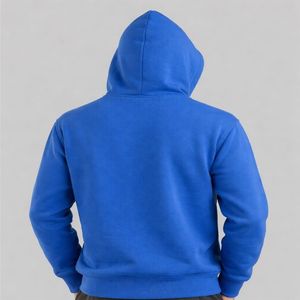 Sudadera con capucha y cremallera personalizada, extragrande, con cremallera completa, mezcla de algodón, impermeable, ecológica, 100% algodón mezclado, venta al por mayor, disponible en stock. - Product Image 5