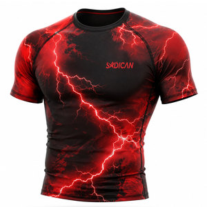 Camiseta de Compresión Deportiva de Alto Rendimiento con Tejido Transpirable de Secado Rápido para Entrenamiento Deportivo Activo - Product Image 1
