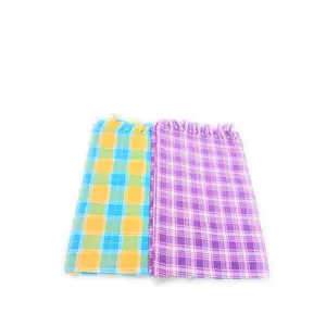 优质毛巾布50x70cm厘米棉吸湿包边浴巾复杂图案印度可选