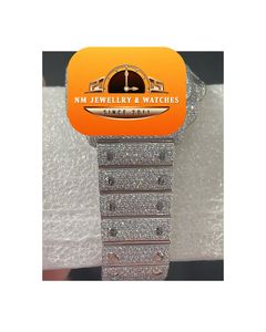 นาฬิกาข้อมือหรู NM JEWELLRY & WATCHES สแตนเลสสตีลทรงสี่เหลี่ยมผืนผ้า ควอตซ์ หน้าปัดอนาล็อก เรืองแสง สายแบบพับได้ สำหรับทุกเพศ ขนาด 20 มม. - Product Image 3