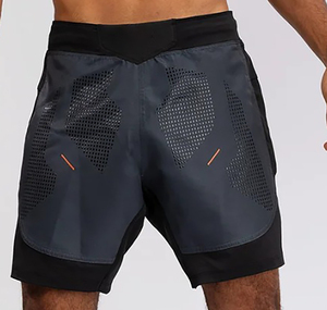 Pantalones Cortos de MMA para Hombre, Ecológicos, de Alta Calidad, Sólidos, Casuales, Ligeros, Duraderos, Transpirables, de Secado Rápido, Cómodos y a la Moda - Product Image 1