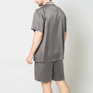 Nuevos Conjuntos de Pijamas de Seda Satén de Dos Piezas para Parejas 2026 - Pijamas de Seda Helada para Hombre y Mujer, Ropa de Dormir y para el Hogar - Product Image 5