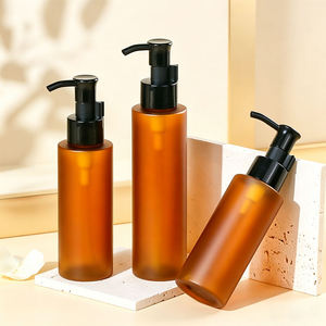 100/120/150ml Plastic <b>Bottles</b> Locking <b>Pump</b> -Suitable for Hair Oil, Lotion, and Cleansing Oil PET Plastic <b>Dispensing</b> <b>Bottle</b> - Product Image 3