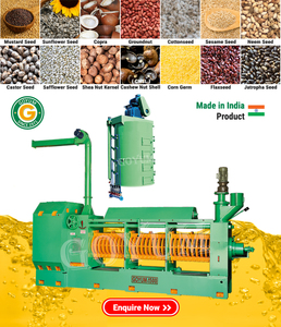 Máquina automática de prensa de aceite de semilla de girasol de alta capacidad, extracción eficiente de aceite de copra de soja, nuevas plantas de fabricación de motores - Product Image 6