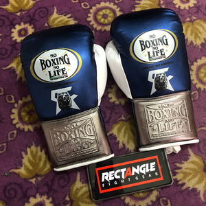 No Boxing No Life Gants de boxe personnalisés en cuir pour l'entraînement et le sparring, durables, antidérapants, gants de combat professionnels, fournisseur d'usine - Product Image 3