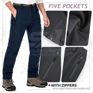 Pantalon softshell extensible pour la randonnée en plein air, design confortable, idéal pour les aventures actives. - Product Image 2