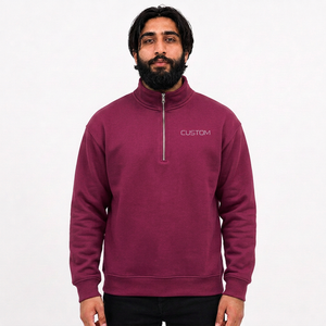Sudadera de Algodón Personalizada con Cierre de Cremallera, Sudadera de Algodón al por Mayor para Minoristas de Ropa en EE. UU. - Product Image 3