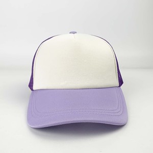 Wholesale Personalized Custom Two-tone 5 Panel Snapback Cap Trucker Hats Contrast Trucker Caps Front Foam Trucker Cap - Product Image 2