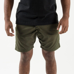 Shorts de Lino/Algodón Oxford para Hombre - Cintura Media con Cierre de Cremallera, Ecológicos, Impermeables y de Secado Rápido, Traje de Baño Casual - Product Image 1