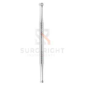 Curette manuelle Molt pour chirurgie dentaire, curette osseuse en acier inoxydable certifiée CE Classe I, modèle MOL SI-OIS-0001 Blush Surgical - Product Image 1
