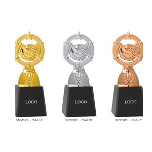 Customized Corporate <b>Trophy</b> with Premium Metal Design and Logo <b>Engraving</b> at Wholesale Price from India - Product Image 3